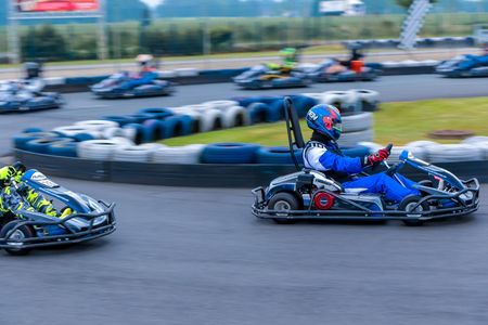 Outdoor Kartbahn im Ralf Schumacher Kartcenter