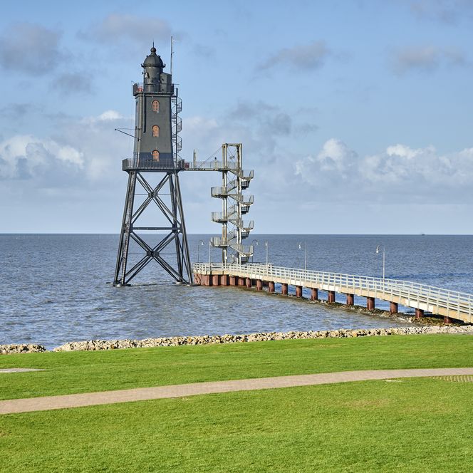 Leuchtturm Obereversand in Dorum-Neufeld 