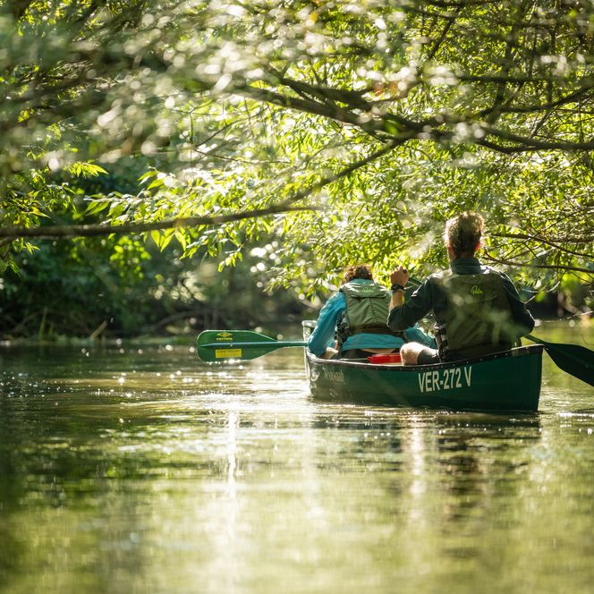 Kanufahren in der Lüneburger Heide
