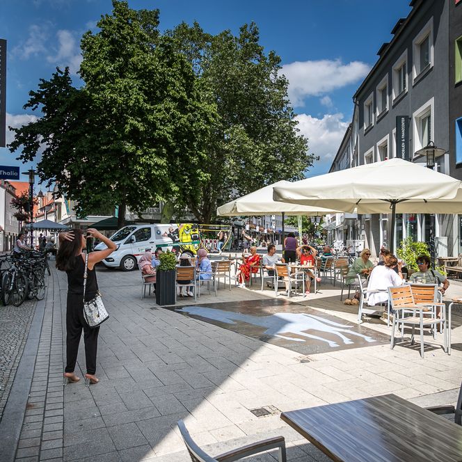 Einkaufsstraße Hildesheim