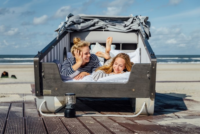 Sove strandkurve på Norderney, © Staatsbad Norderney GmbH, Janis Meyer