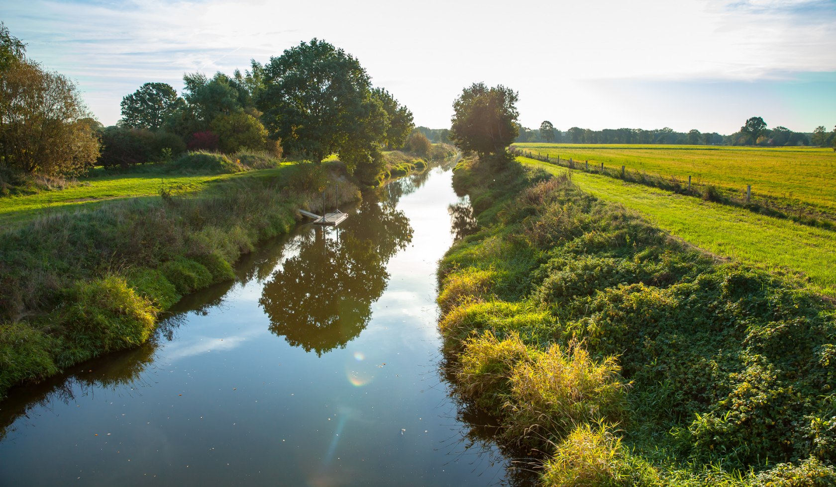 Optagelse af floden Hase, © malopo