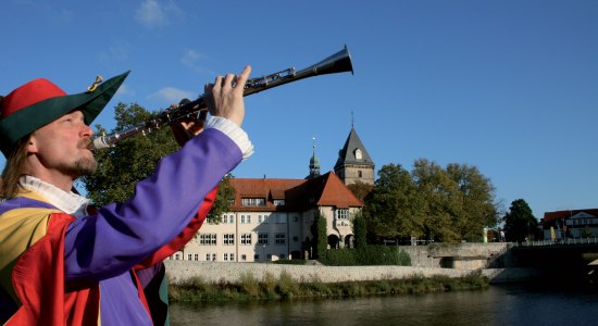 The Pied Piper af Hamelin på Weser, © Hameln Marketing und Tourismus GmbH