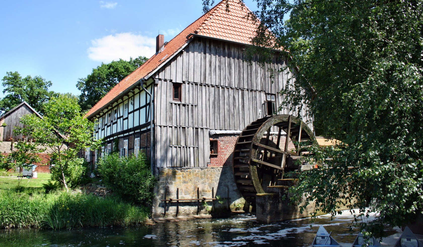 Eltzer mølle i Fuhse, © Dieter Goldmann / pixelio