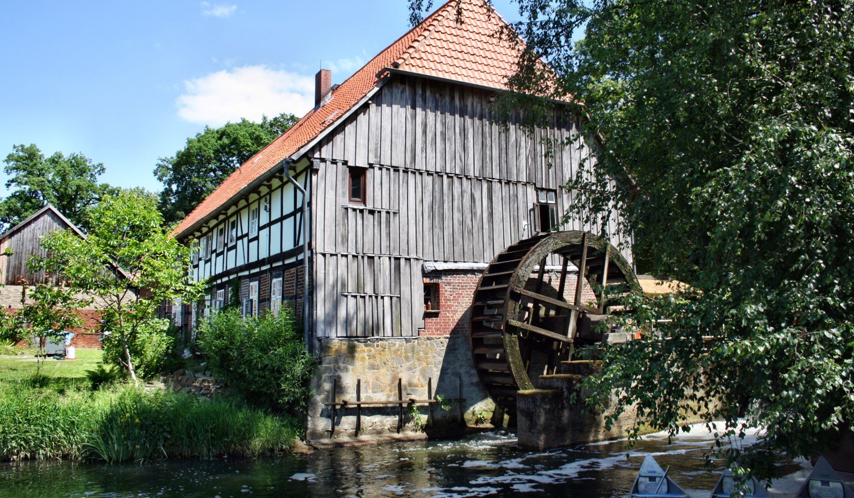 Eltzer mølle i Fuhse, © Dieter Goldmann / pixelio