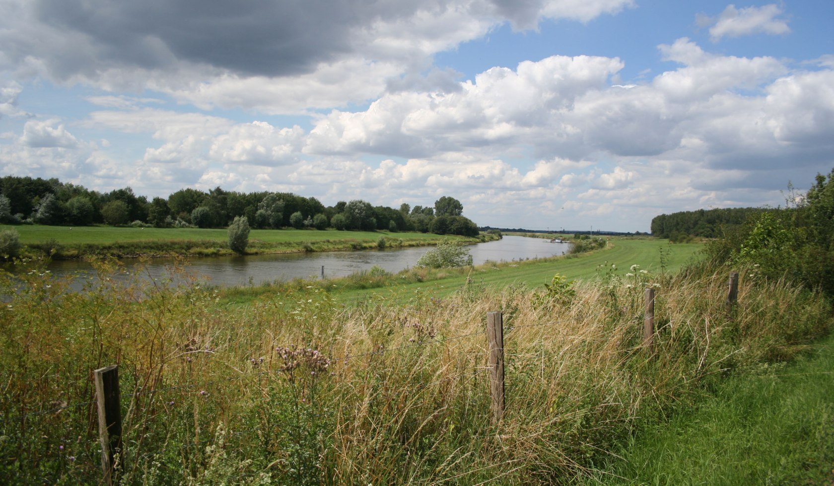 Udsigt over Weser, © Mittelweser Touristik GmbH