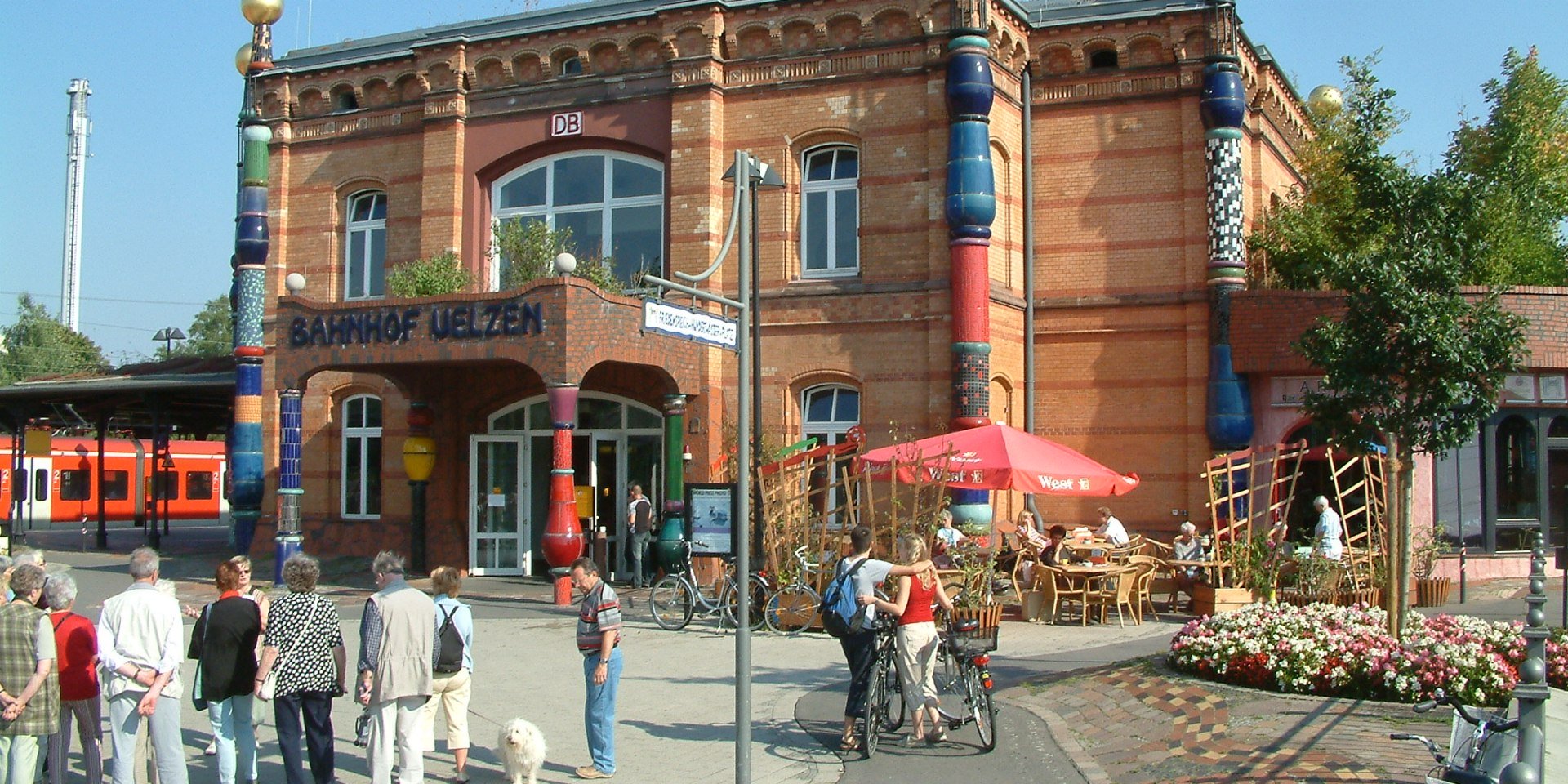 Hundertwasser-station Uelzen, © Heideregion Uelzen