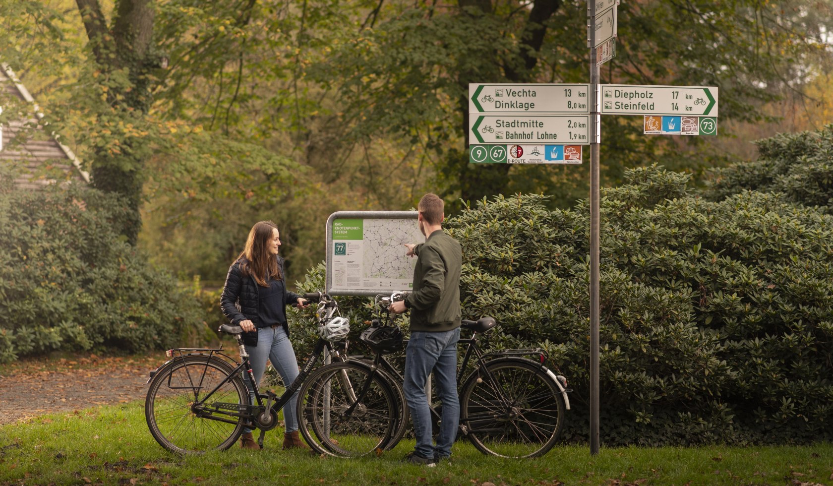 Cykling efter antal i Vechta, © Landkreis Vechta