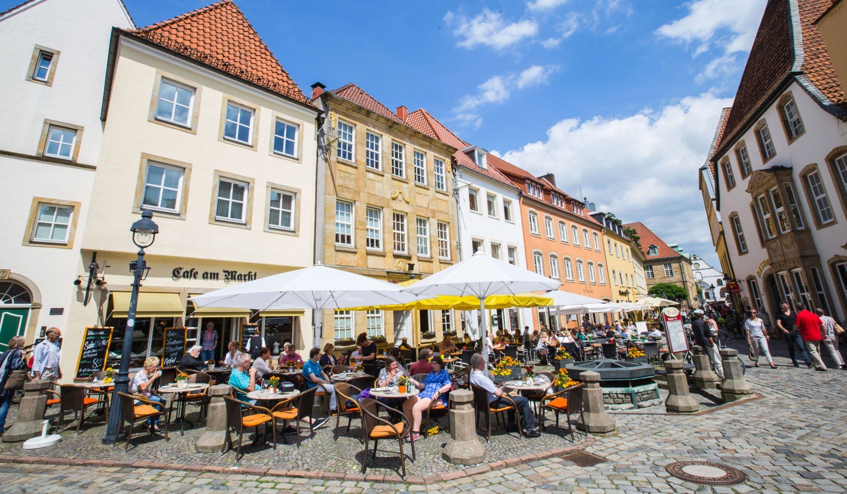 Osnabrück markedsplads, © Osnabrück-Marketing und Tourismus GmbH / next choice