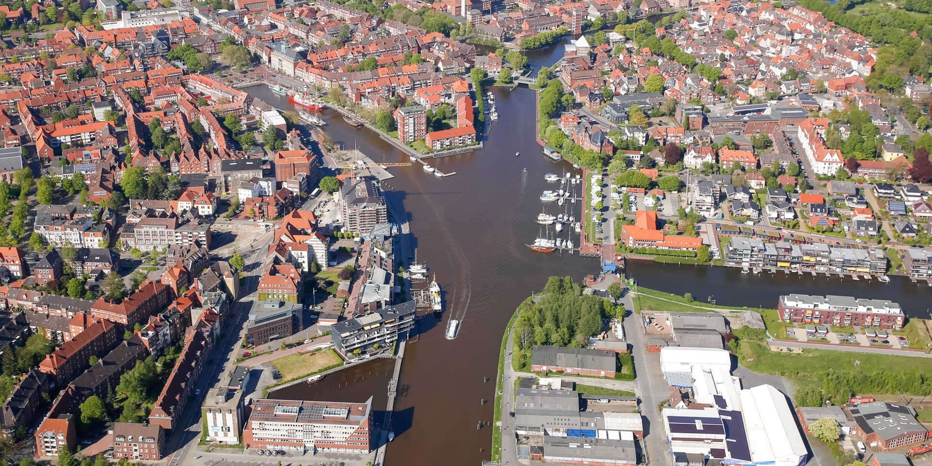 Den gamle indlandshavn i Emden, © Tobias Bruns