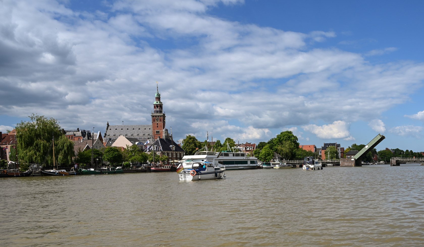 Havnen i Leer, © Stadt Leer / L. Klemmer