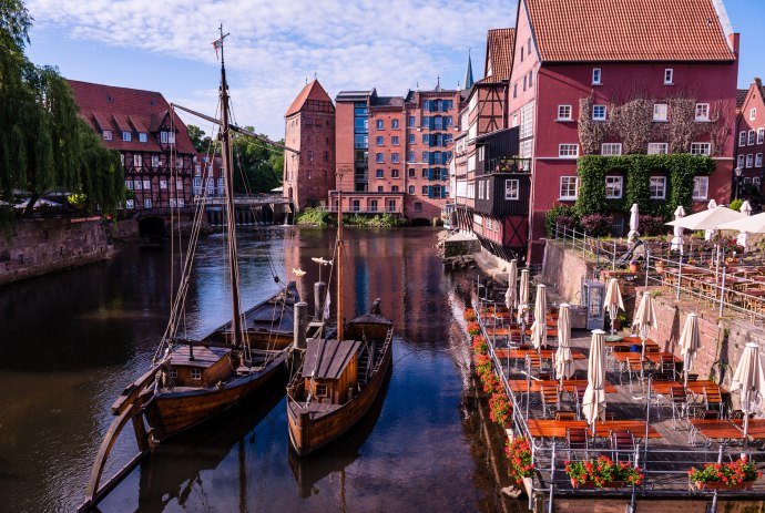 Am Stintmarkt Lüneburg, © Lüneburger Heide GmbH/Markus Tiemann