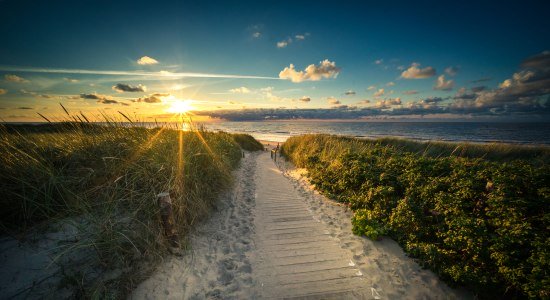 Sommer aften på Langeoog, © Tourismus-Service Langeoog/ Andreas Falk