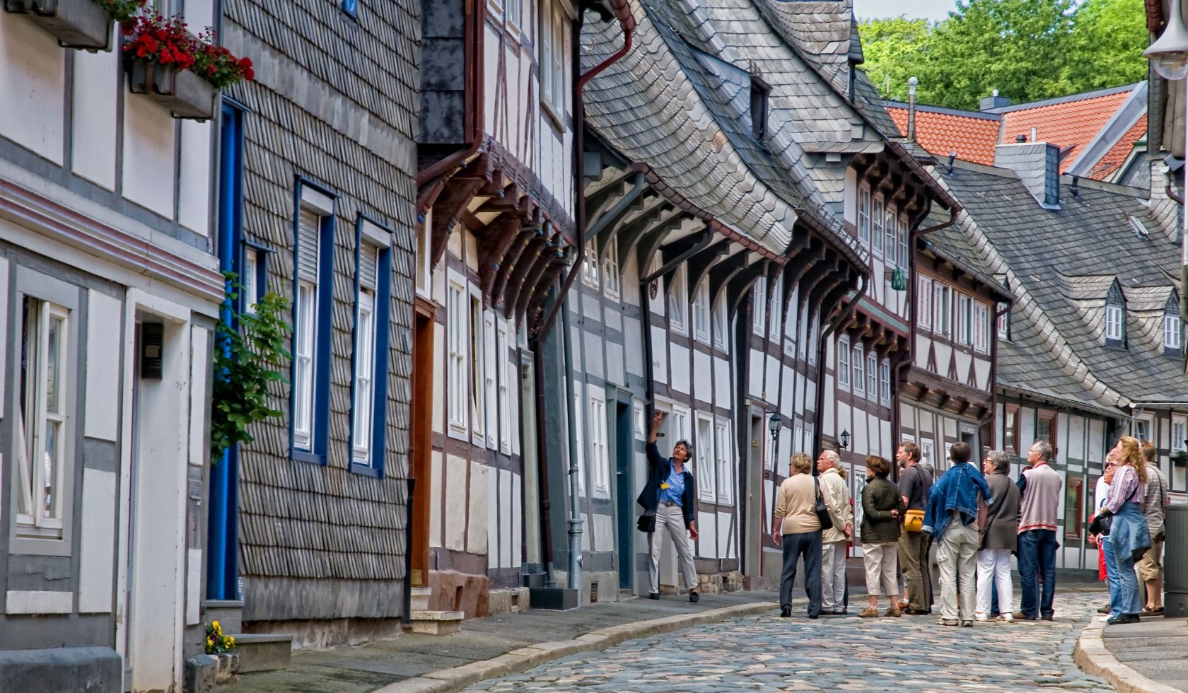 Den gamle by i Goslar, © GOSLAR marketing GmbH / Stefan Schiefer