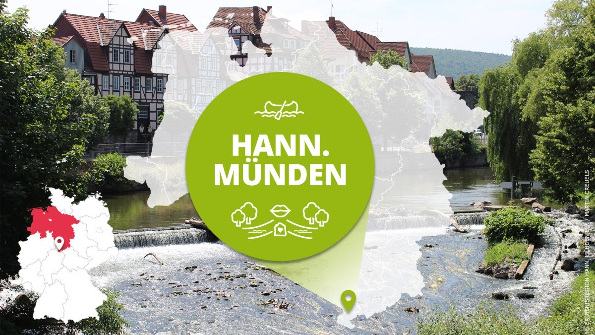 Kort Hann Münden