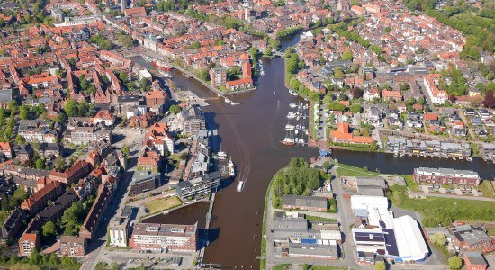 Den gamle indlandshavn i Emden, © Tobias Bruns