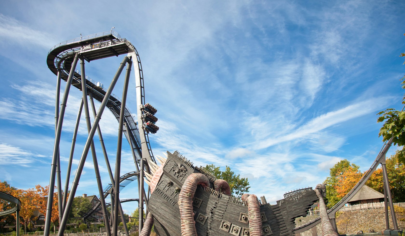 KRAKE rutsjebane i Heide Park, © Heide Park Resort