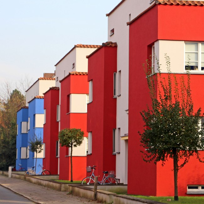 Bauhaus boligbygning, © Celle Tourismus und Marketing GmbH / Klaus Lohmann