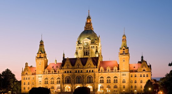 Ny Rådhus Hannover, © Hannover Marketing &amp; Tourismus GmbH / Martin Kirchner