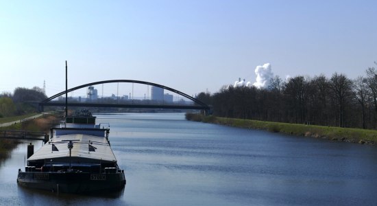 Udsigt over Salzgitter-kanalen til stålværksområdet, © Tourist-Information Salzgitter