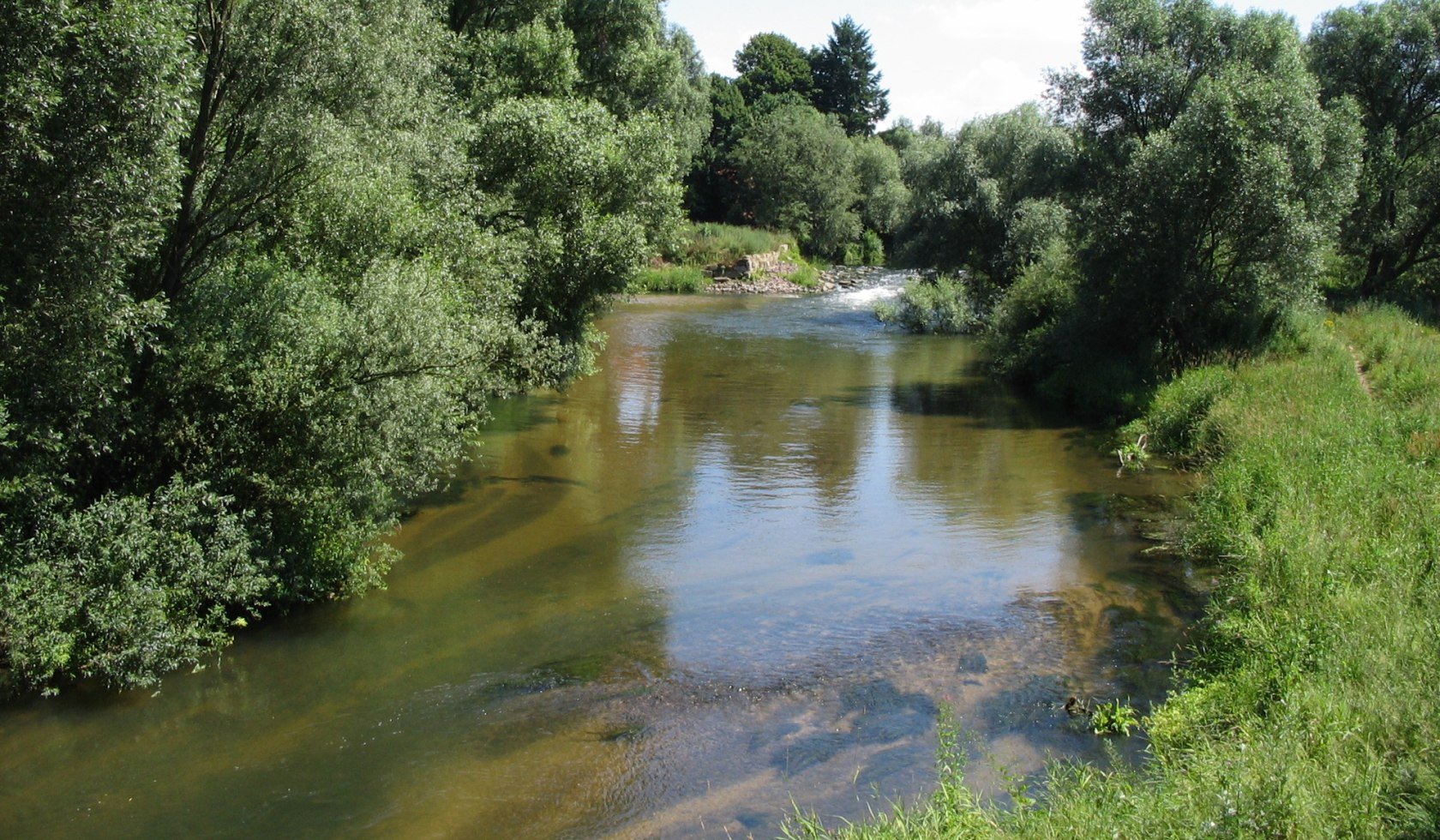 Rapids i Oker ved Hillerse, © www.boots-touren.de