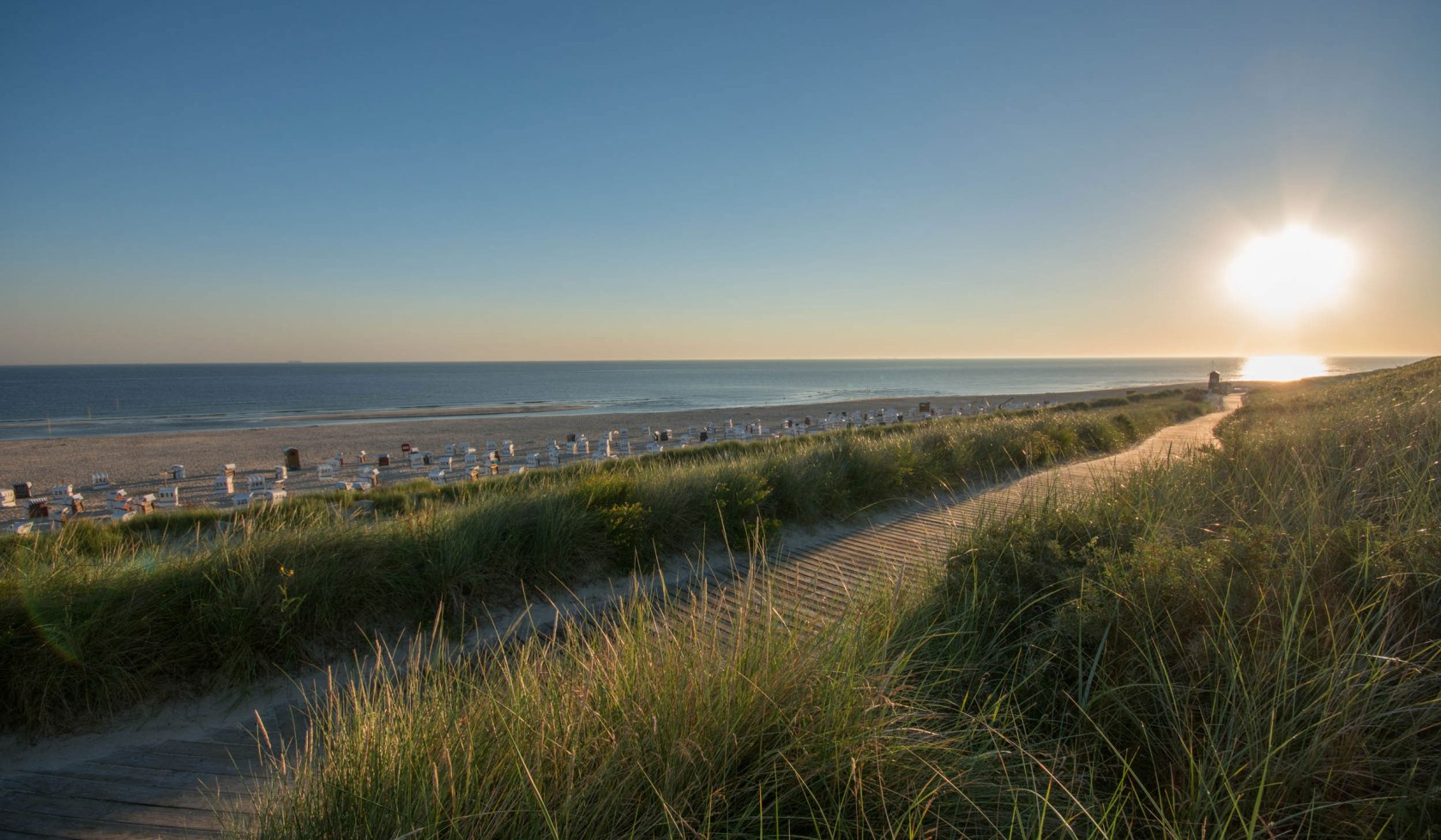 Solopgang Spiekeroog, © Archiv Nordseebad Spiekeroog GmbH