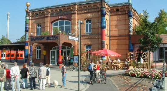 Hundertwasser-station Uelzen, © Heideregion Uelzen
