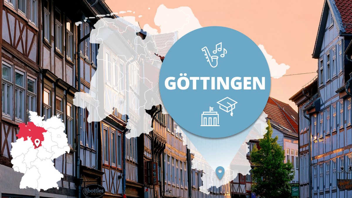 Kort Göttingen