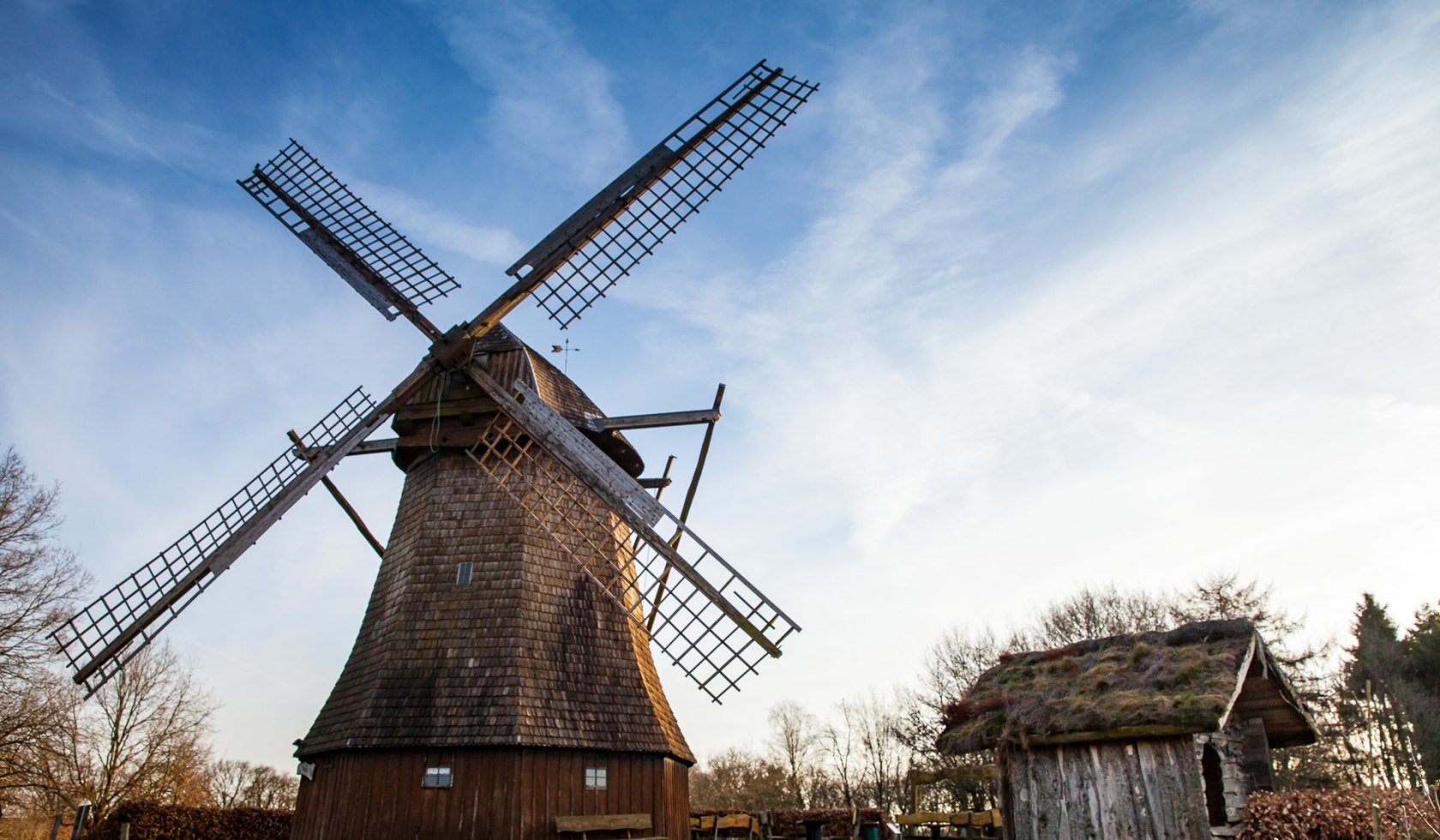 Gehlenberg vindmølle i distriktet Cloppenburg, © malopo