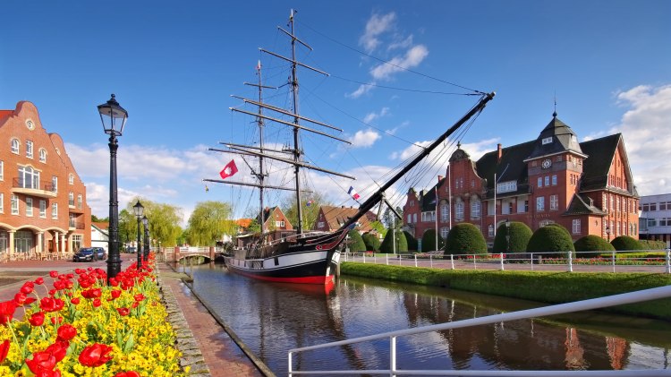 Kanal Papenburg, © Fotolia / LianeM - stock.adobe.com