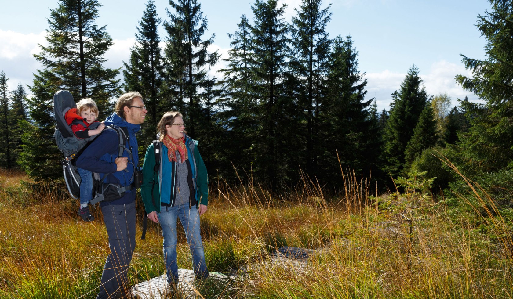  Besøgende på Hohenkamm, © Nationalpark Harz / Foto Lindenberg