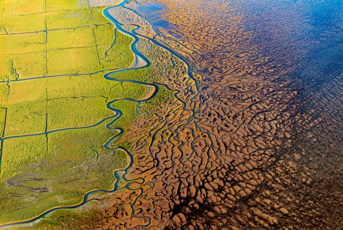 Verdens naturarv Vadehavet luftfoto, © Martin Elsen