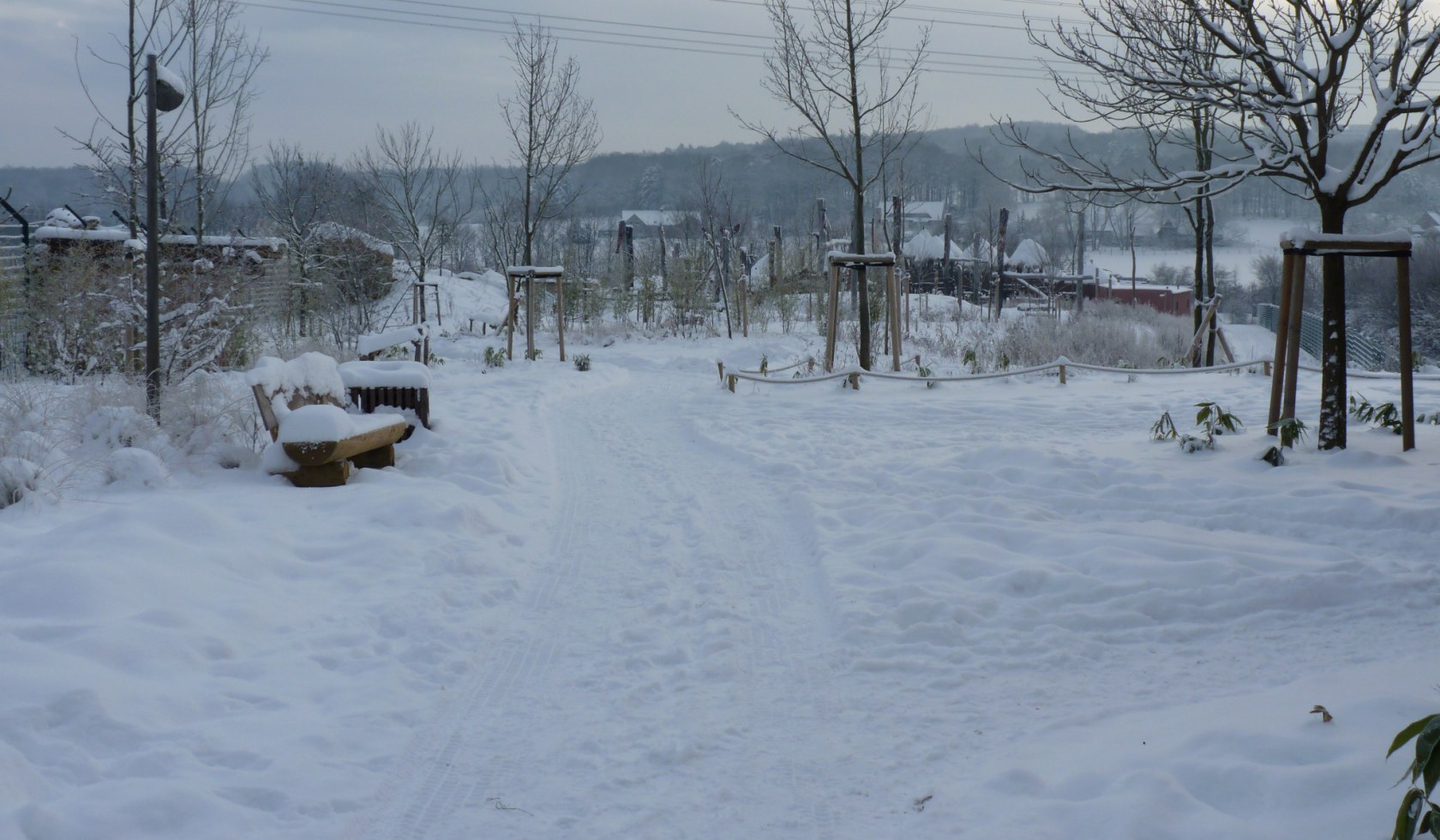 Der Zoo Osnabrück im Winter, © Zoo Osnabrück