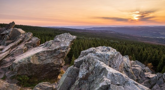 Solnedgang i Harzbjergene, © TMN / Markus Tiemann