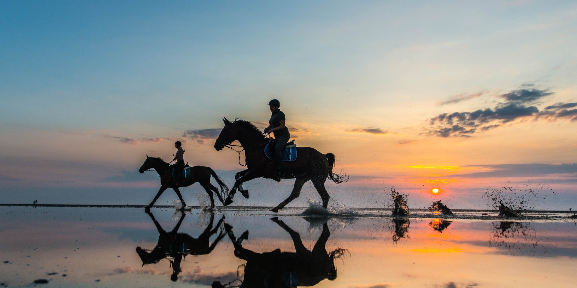 Ridning i Cuxhaven, © Nordseeheilbad Cuxhaven GmbH