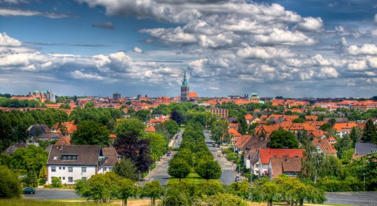 Panoramaudsigt Hildesheim, © Hildesheim Marketing / Daniel Fröbrich