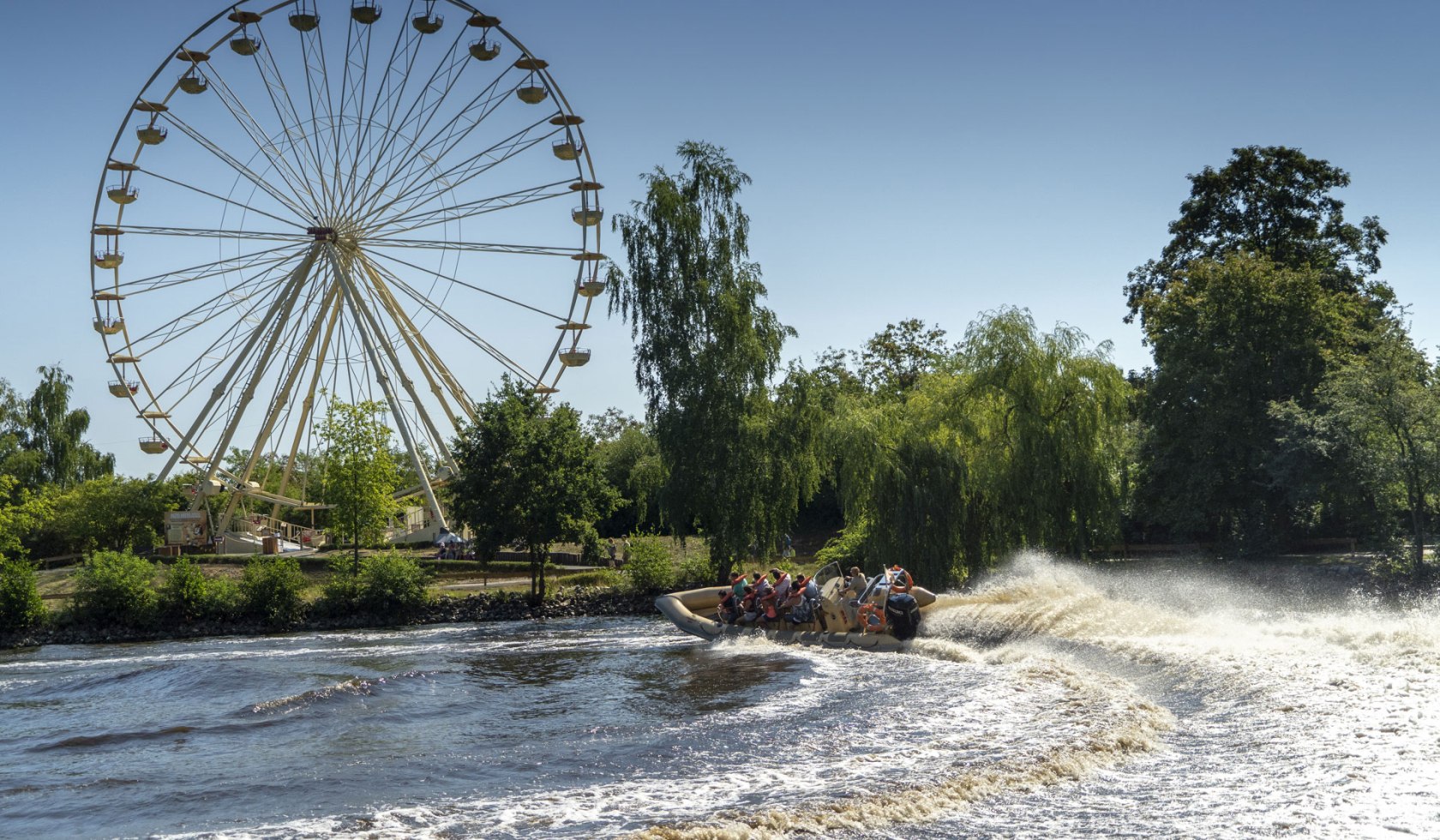 Splash-Safari, © Serengeti-Park Hodenhagen GmbH