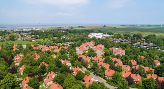 Luftfoto af parken, © Center Parcs