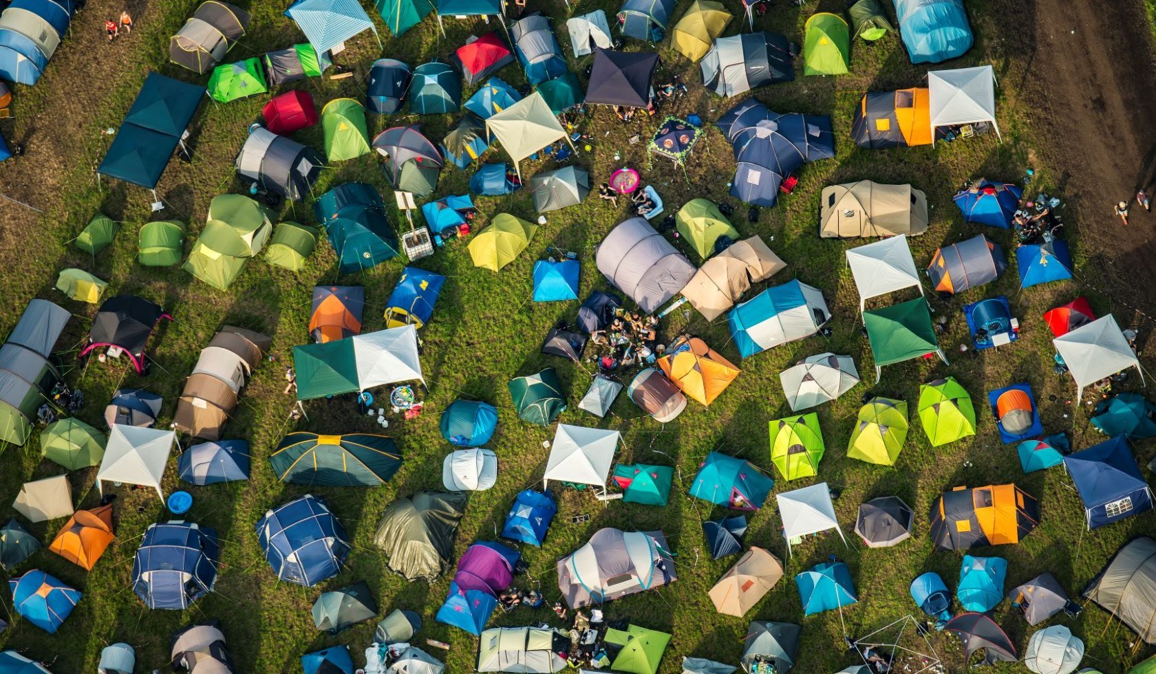 Deichbrand Festival luftfoto, © Martin Elsen
