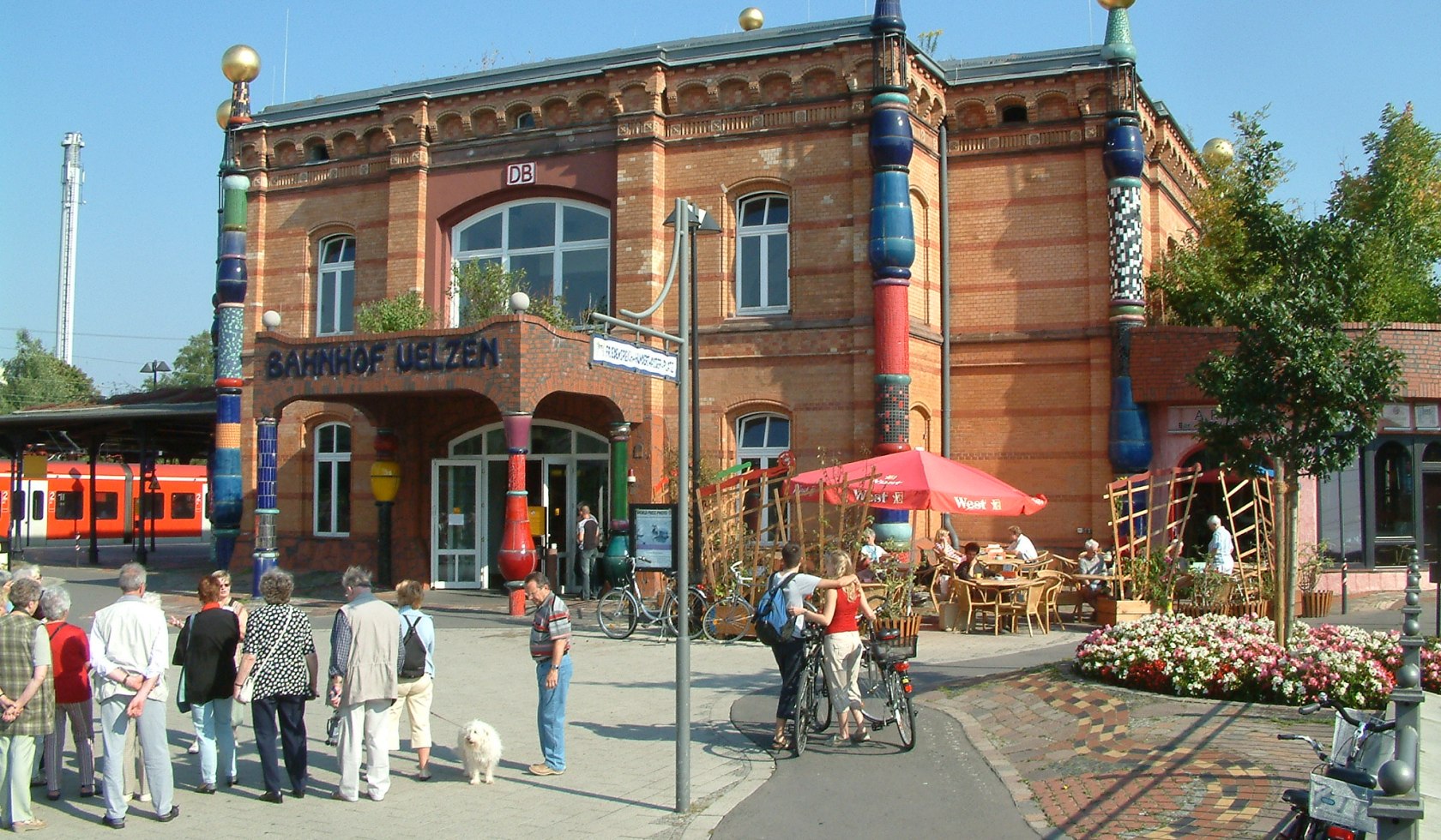 Hundertwasser-station Uelzen, © Heideregion Uelzen