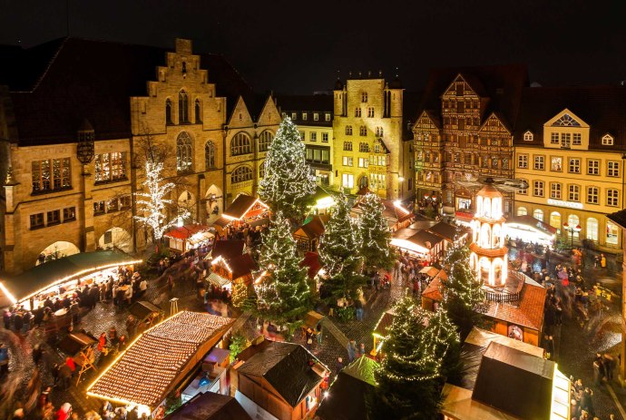 Julmarkedet i Hildesheim, © Hildesheim Marketing GmbH