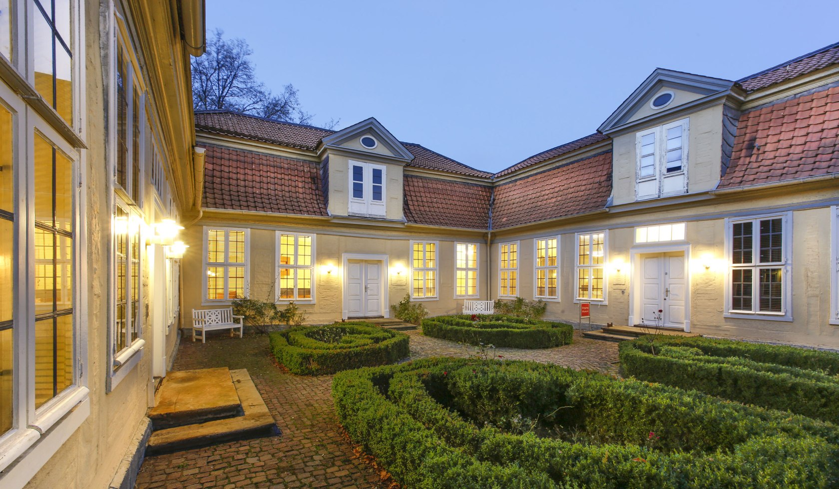 Lessinghaus i Wolfenbüttel. Her bor Lessing og skrev mange af hans bøger. I dag et litteraturmuseum., © Stadt Wolfenbüttel / Christian Bierwagen