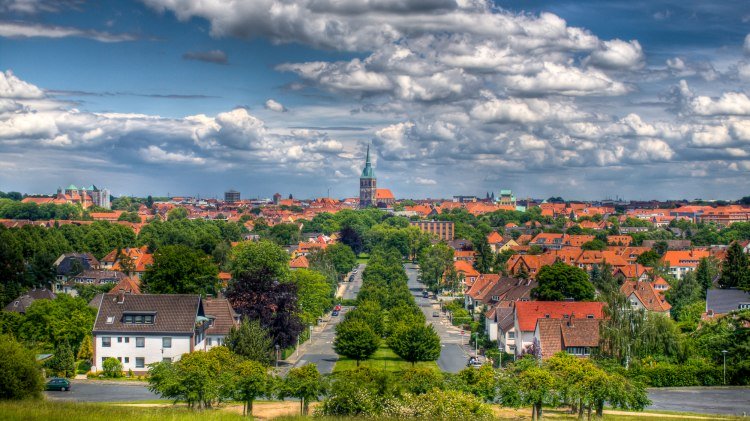 Panoramaudsigt Hildesheim, © Hildesheim Marketing / Daniel Fröbrich