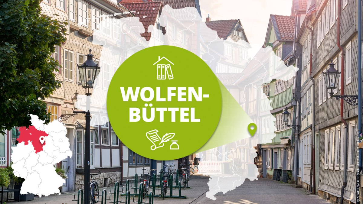 Kort Wolfenbüttel