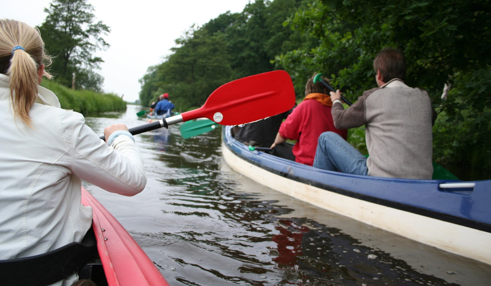 Kanogruppe i Mittelweser-regionen, © Mittelweser Touristik GmbH