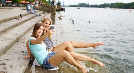 Maschsee Sø Hannover, © Hannover Marketing &amp; Tourismus GmbH / Christian Wyrwa