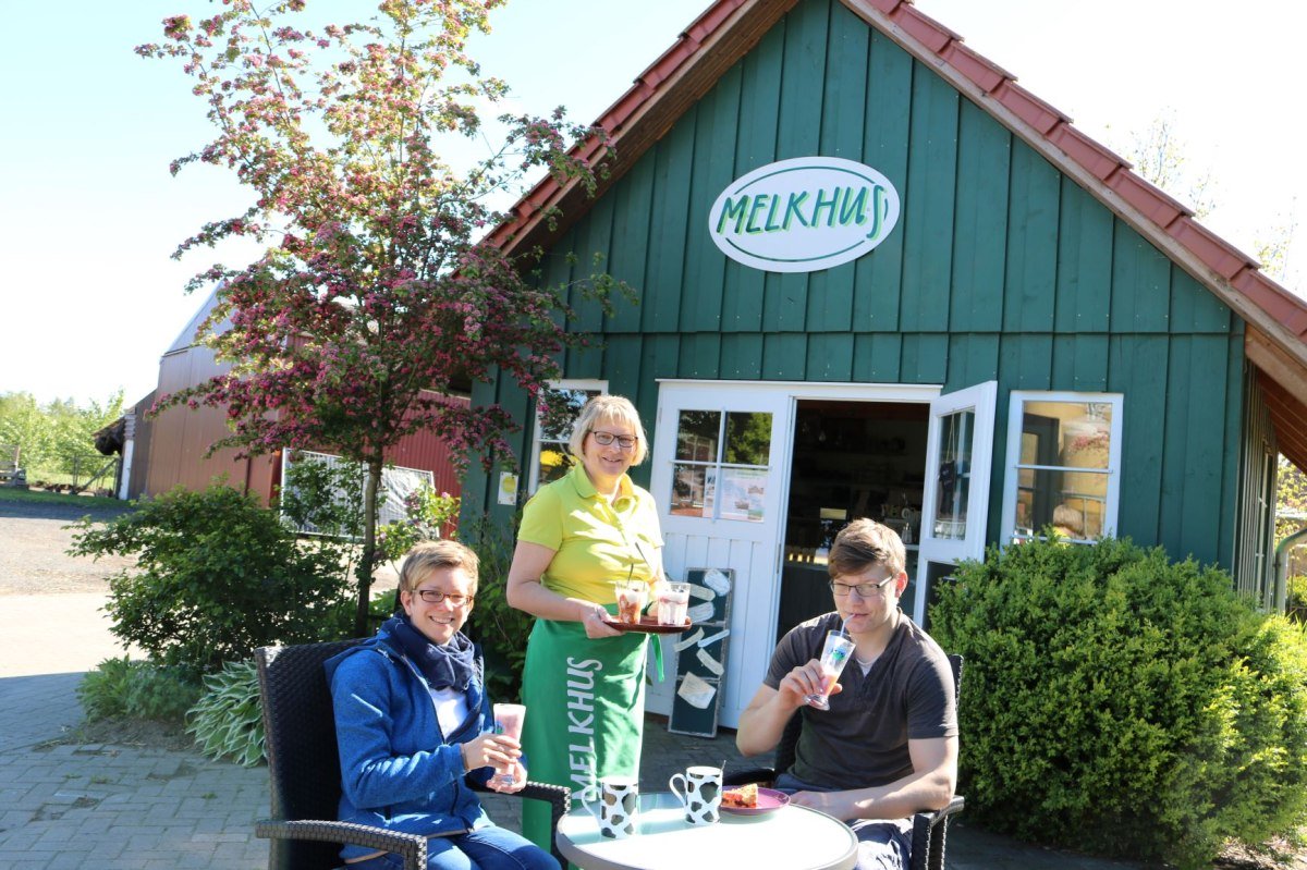 Mælk og meget mere på Melhus Scheeßel, © TouROW Mælk og meget mere på Melhus Scheeßel, © TouROW